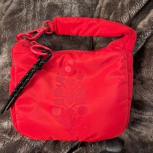 NWOT FP Movement Micro Quilted Pouch in Winterberry